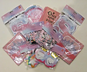Princess Once Upon A Time Large Mixed BIRTHDAY Party LOT ~All NEW~2 1/2 LB LOT - Picture 1 of 14