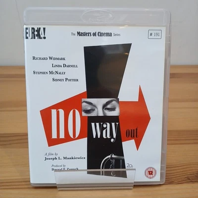 No Way Out The Masters of Cinema Series BluRay Eureka #191 UK Release VGC OOP - Image 1 of 4