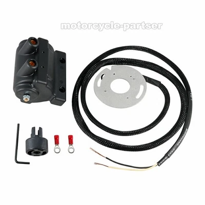 Bobina de encendido doble fuego FLSTC Softail Heritage Classic para Harley Davidson Foto 1 de 4