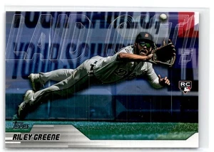 2023 TOPPS UPDATE LAID OUT BLUE RILEY GREENE DETROIT TIGERS #LO-6 - Picture 1 of 2