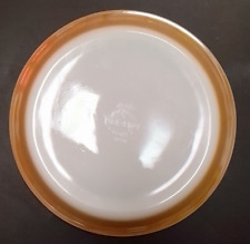 As-is vintage fire king peach luster pie plate pan wear scratching 9" USA 