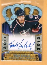2011-12 Crown Royale Tomas Kubalik Autograph Rookie #142 Blue Jackets RC