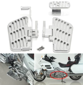 Chrome Driver Floorboard Footboard Kit for HONDA Goldwing GL1800 F6B 2001-2024 - Picture 1 of 11