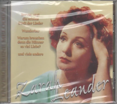 Zarah Leander Unvergessene Melodien CD NEU Du bist der bei dem's möglich wär - Bild 1 von 2