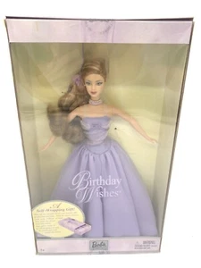 2003 Birthday Wishes Lavendel Kleid Barbie Puppe Mattel #B9788 - Bild 1 von 7