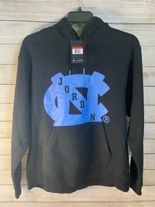 NIKE AIR JORDAN X UNC NRG HEAVY FLEECE HOODIE BV3954-010 SIZE L NEW WITH TAGS - Picture 1 of 2