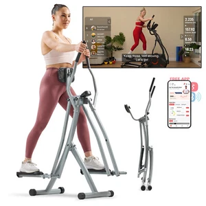 Sunny Health & Fitness SMART Air Walk Cross Trainer Elliptical - SF-E902SMART - Picture 1 of 6
