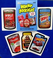 2023 WACKY PACKAGES ALL NEW SERIES BASE SINGLES TOPPS ***PICK YOUR NUMBERS***