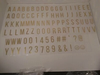 Room Essentials  Light Box Letters Pack of 100 - 2 1/2in Please Read Description - Image 1 of 4