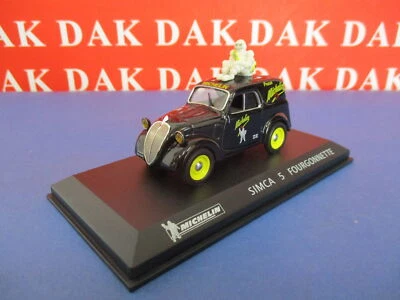 Die cast 1/43 Modellino Auto furgonata Simca 5 Michelin La Topolino francese - Immagine 1 di 4