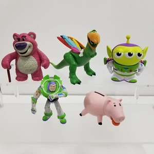 Disney Pixar Toy Story Figures - Buzz, Hamm, Rex, Alien, Lotso Huggin Bear - Picture 1 of 18