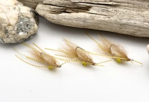 Ascension Bay Squimp Size 4 or 6 (3 Flies) - Gamakatsu Hooks! - Picture 1 of 1