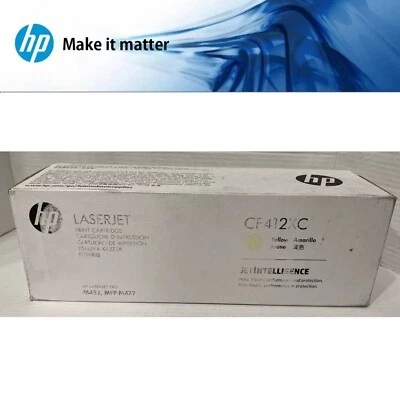 HP 410X High-Yield Yellow Toner Laserjet print Cartridge MISB Genuine - Image 1 of 4