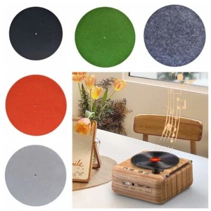 Anti-Vibration LP Slip Mat for LP Vinyl Record/Phonograph Turntable/CD - Picture 1 of 18