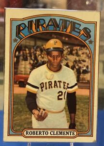 Roberto Clemente 1972 Topps #309 Pittsburgh Pirates VG/EX VINTAGE MLB