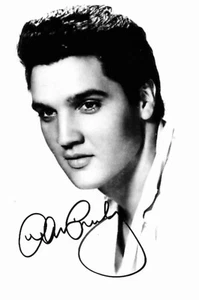 Elvis Presley UH Foto vom Original Autogramm UH #26 - Bild 1 von 1