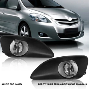 Front Fog Light Assembly For TOYOTA YARIS SEDAN/BELTA/VIOS 2006-2011 - Picture 1 of 6