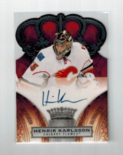2010-11 Crown Royale Rookie Autograph #156 Henrik Karlsson 299/499