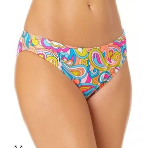 SALT + COVE Juniors' Swirl Girl Hipster Bikini Bottomsn Size Large - Picture 1 of 10