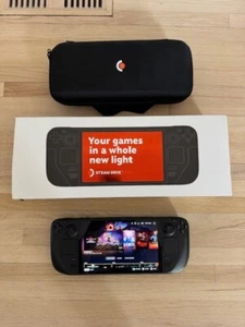 Valve Steam Deck OLED 512GB with box, case and charger- NR! - Picture 1 of 2