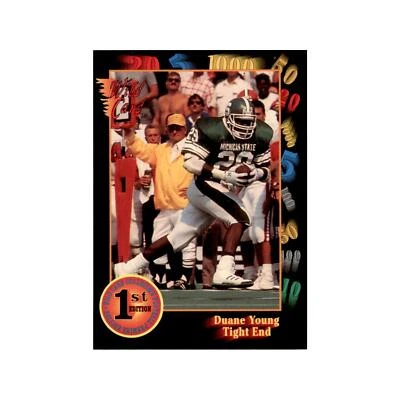1991 Wild Card Duane Young Football Cards #125 - Image 1 of 3