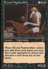 Brutal Nightstalker X4 (Portal 2 - Second Age) MTG (NM) *CCGHouse* Magic