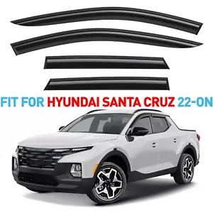 Rain Guards Vent Visors Shade for 2022-2025 Hyundai Santa Cruz - Picture 1 of 7