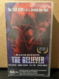 "THE BELIEVER" "RYAN GOSLING" "BILLY ZANE" "CRIME/THRILLER" VHS PAL NEW B4 - Picture 1 of 4