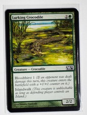 Lurking Crocodile ~ MAGIC THE GATHERING PLAYSET MTG M12 (4x cards)