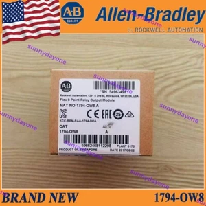 Allen Bradley 1794-OW8 Flex 8 Punkt Relais Ausgangsmodul neu werkseitig versiegelt - Bild 1 von 5