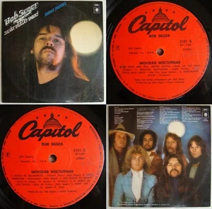 BOB SEGER & THE SILVER BULLET BAND NIGHT MOVES 1976 UNIQ CVR RARE CHILEAN PRESS! - Picture 1 of 11