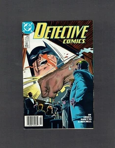 DETECTIVE COMICS #597 DC COMICS 1989 NM- (9.2) BATMAN & RARE NEWSSTAND EDITION - Picture 1 of 2