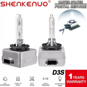 Bombilla de haz de faros de xenón HID para Chrysler 300 2011-2018 D3S cantidad 2 stock - Imagen 1 de 10