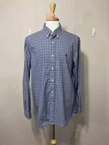 Herren EUC! "Ralph Lauren" 100% Baumwolle Stretch Button Down Hemd Gr. XL - Bild 1 von 12
