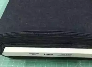 Remnant #003 ~ Richlin Fabrics ~ Denim 6 oz. ~ 100% cotton - 23x60" - Picture 1 of 1