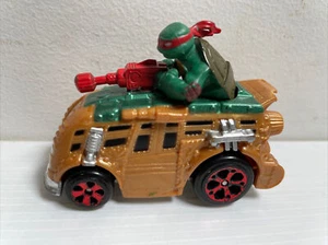 Teenage Mutant Ninja Turtles T-machines Raphael in Shellraiser Diecast Vehicle - Picture 1 of 9