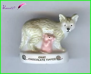 Feve Les Races de Chat Cat Edition Atlas " Le Chocolated Tipped " #A7 - Imagen 1 de 1