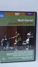 WOLF-FERRARI: LA VEDOVA SCALTRA 2007 2 disc DVD NTSC All Region 2008 Naxos MINT!