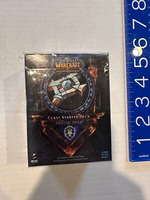 WOW World of Warcraft Draenei Priest Class Starter Deck 2011 sellado Foto 1 de 4