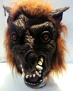 SPECIAL Halloween Cosplay Werewolf-Style Latex Mask. Full Head Fits Most. - Picture 1 of 3