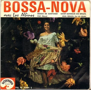 LOS ALBINOS "BOSSA DE SANTIAGO" BOSSA NOVA 60'S EP PALETTE 22004 - Bild 1 von 2