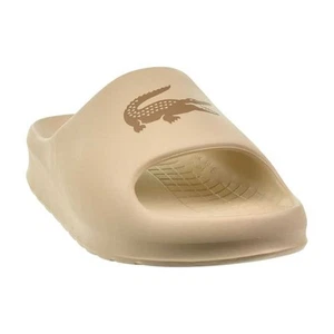 Lacoste Serve Slide 2.0 Men's Slides Off White/Tan 749CMA0024-53S - Picture 1 of 6