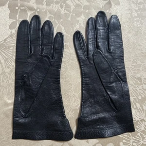 Thin Women’s Small Leather Gloves - Picture 1 of 4