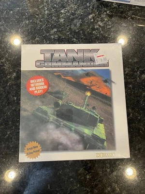 Tank Commander, Domark (1995 PC) US Complete Big Box CD-ROM  Sealed! - Image 1 of 4