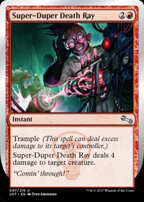 ~ Super-Duper Death Ray ~ NM Foil ~ Unstable ~ MTG ~ - Image 1 of 1