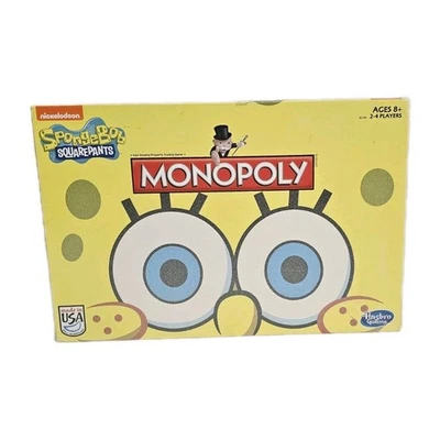 Monopoly Nickelodeon SpongeBob SquarePants Game (2014) 100% Complete  - Image 1 of 4