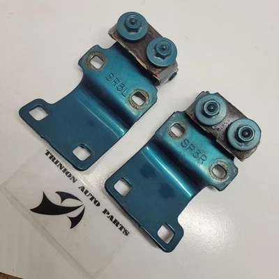 Juego de 2 bisagras de escotilla trasera azul Honda Civic 1992-1995 hatchback OEM Foto 1 de 4