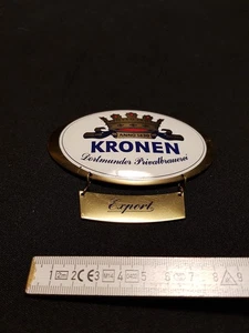 Placa de grifo KRONEN Dortmunder Privatbrauerei Export 1.377 - Imagen 1 de 1