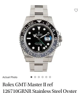 Rolex GMT-Master II 126710GRNR  (Bruce Wayne) January 2025 - Picture 1 of 8