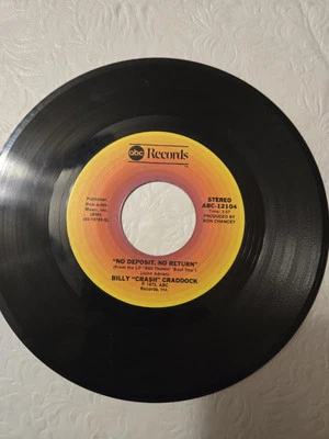 Billy Crash Craddock I Love The Blues And The Boogie Woogie 1975 45 RPM - Image 1 of 4